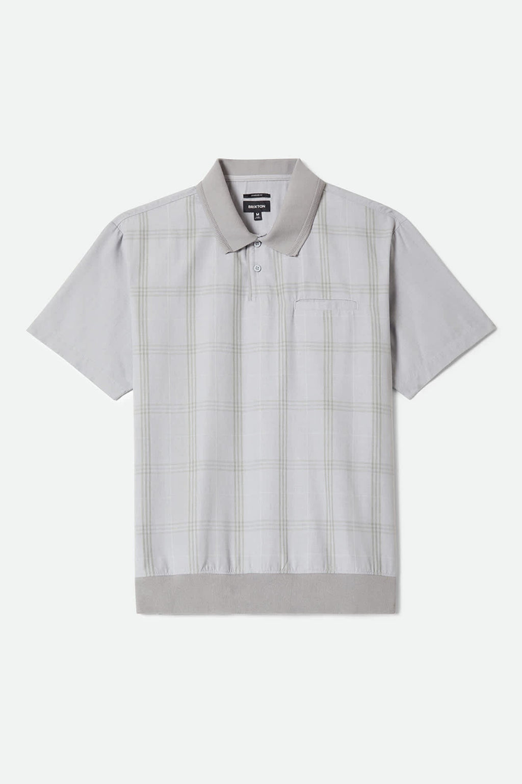 Trolly Jacquard Weekend Short Sleeve Polo - Blue Aura