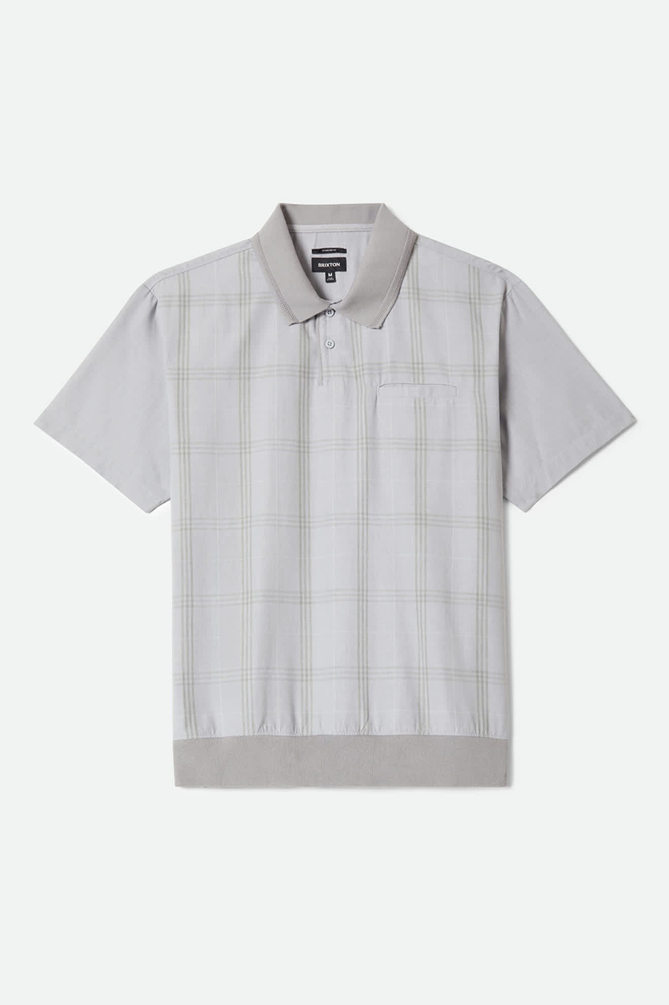 Trolly Jacquard Weekend Short Sleeve Polo - Blue Aura