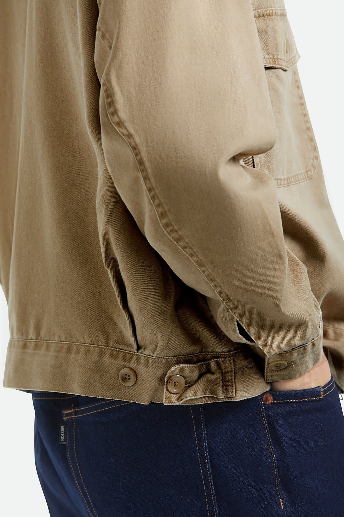 Trademark Lightweight Garage Jacket - Washed Khaki