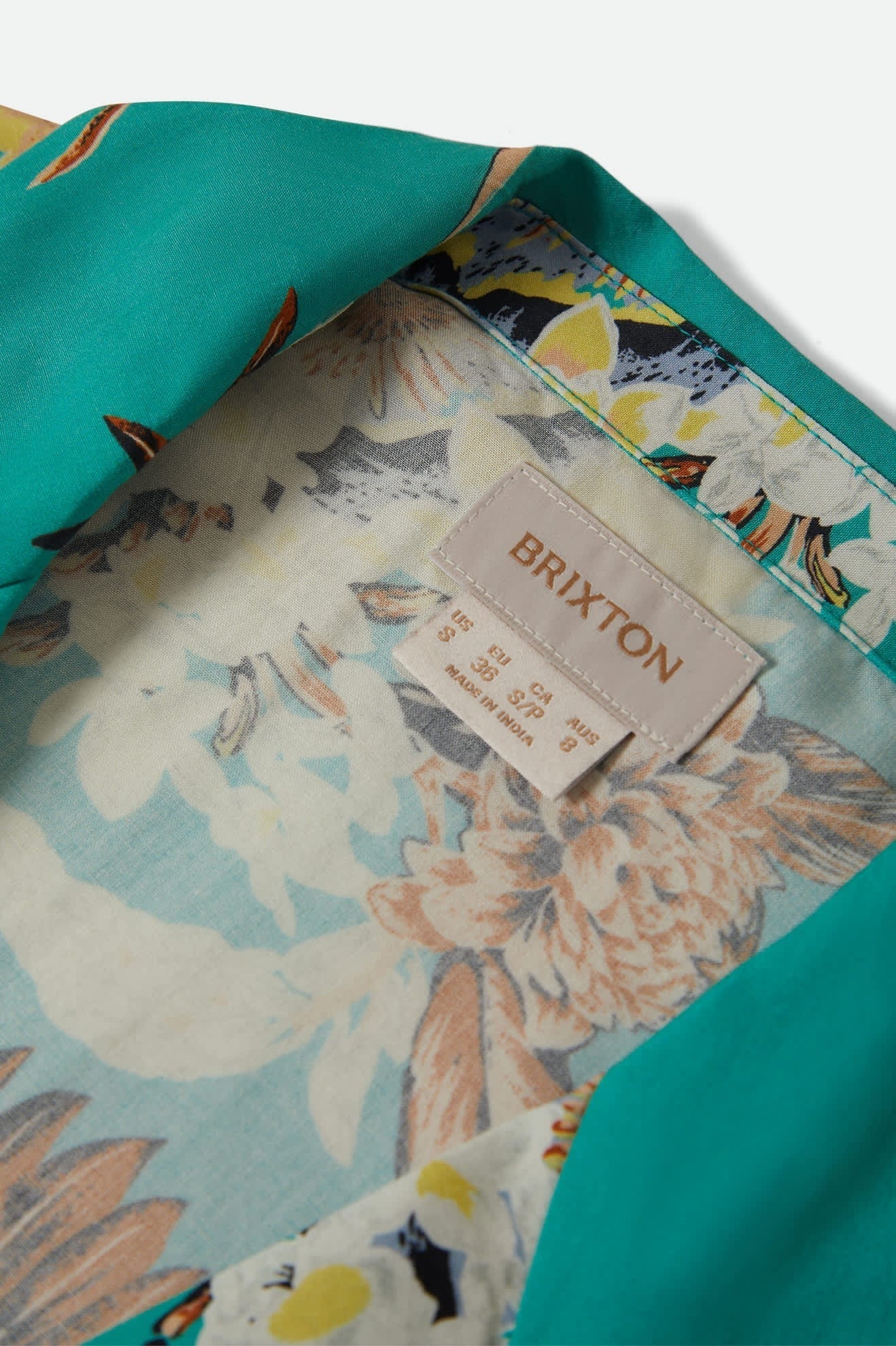 Campos Button Down Shirt - Retro Green Flor Campos