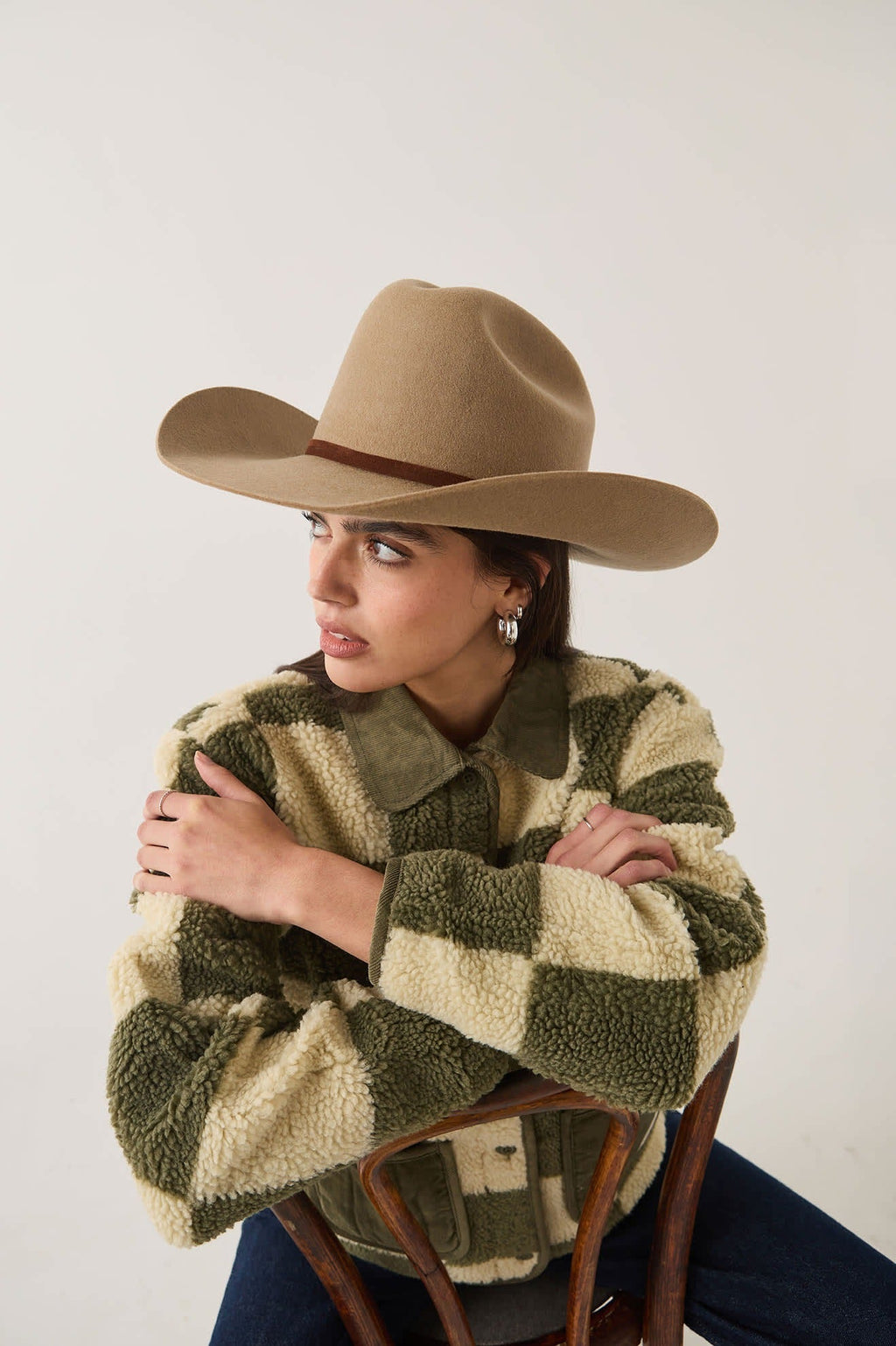 Laredo Cowboy Hat - Khaki