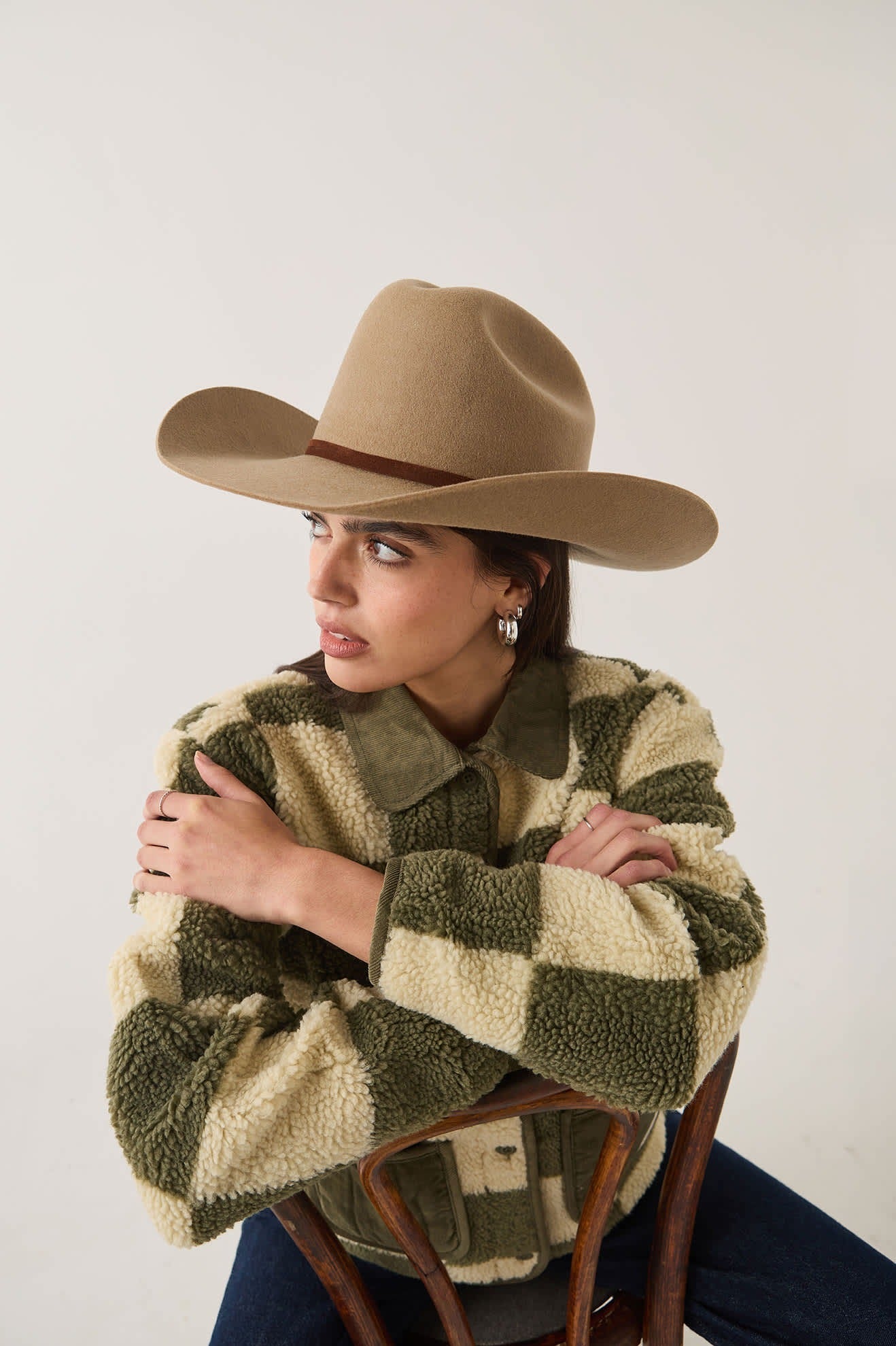 Laredo Cowboy Hat - Khaki