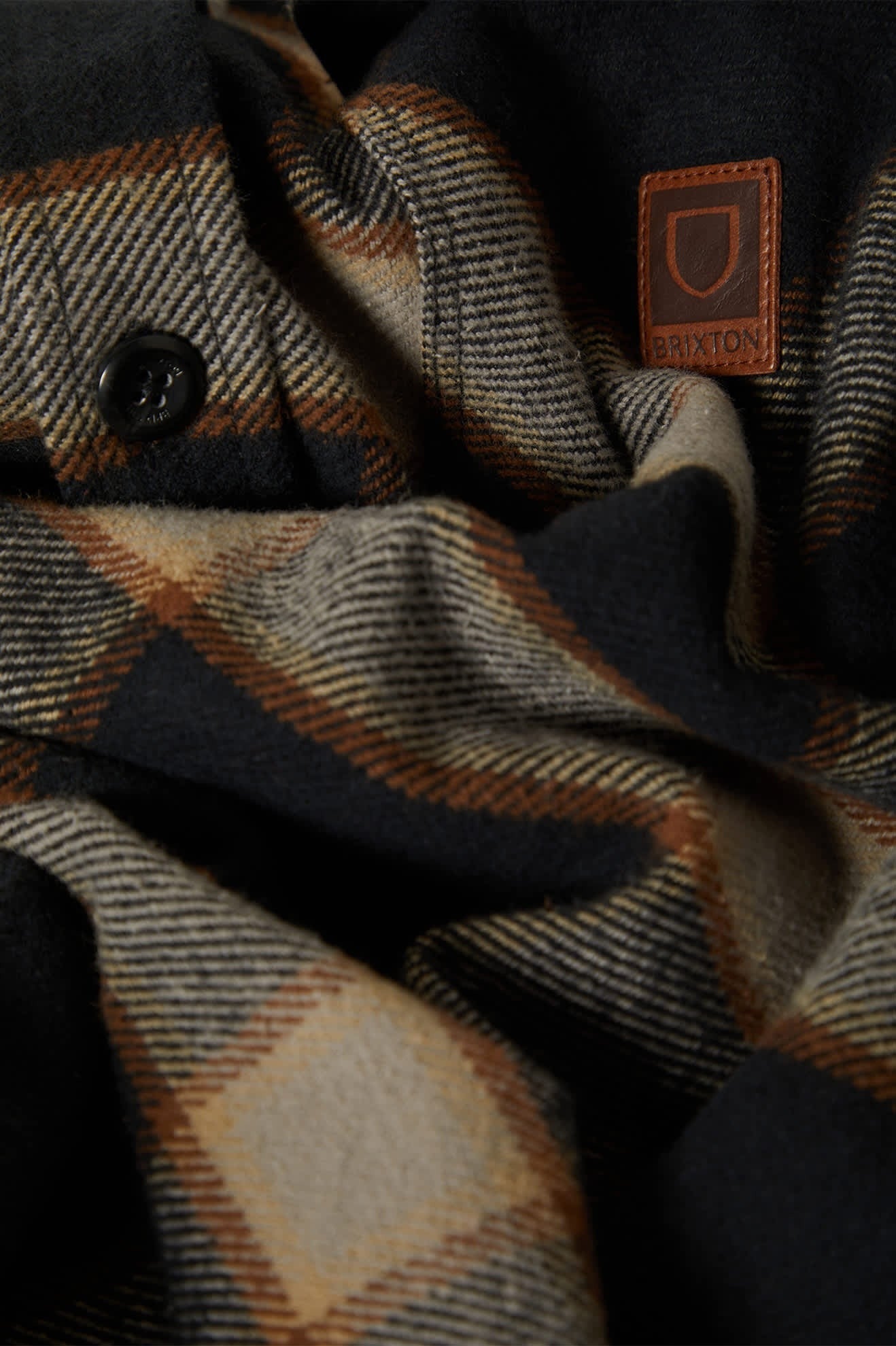Bowery Heavyweight Flannel - Black/Cream