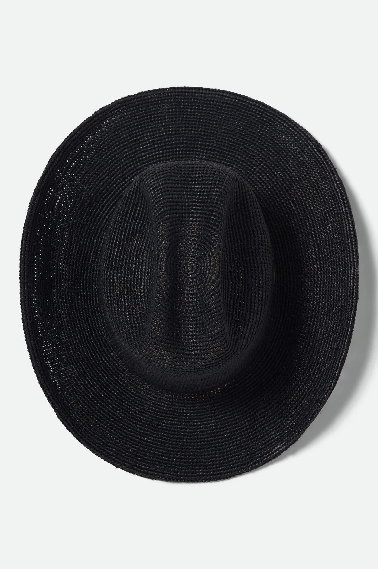 Odessa Straw Packable Cowboy Hat - Black