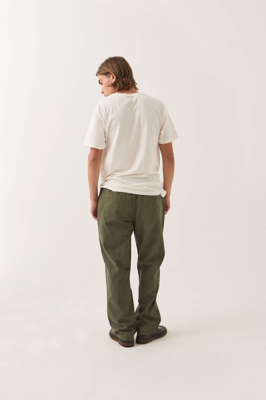 Everyday E-Waist Pant - Dark Olive