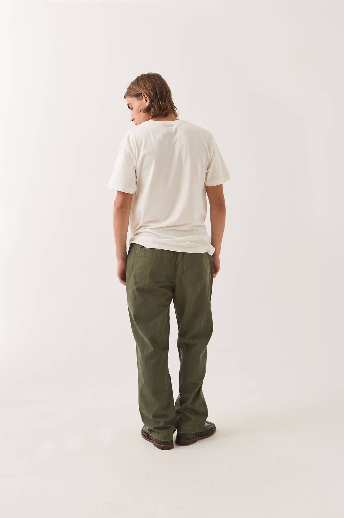 Everyday E-Waist Pant - Dark Olive