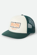 Caldwell Netplus Trucker Hat - Primal Green/Whitecap/Primal Green