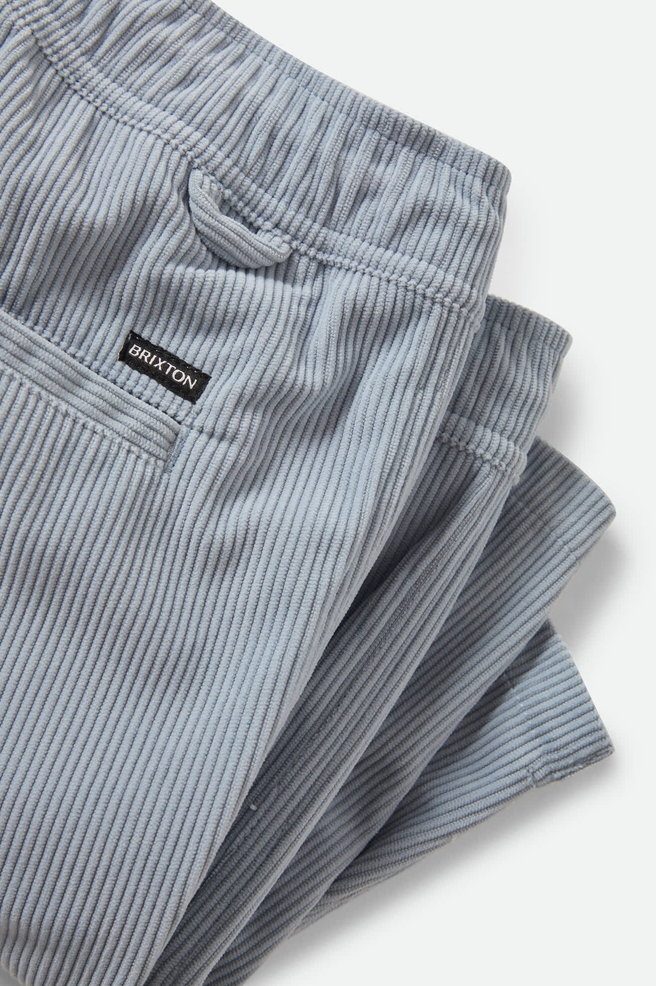 Everyday Corduroy Short - Dusty Blue