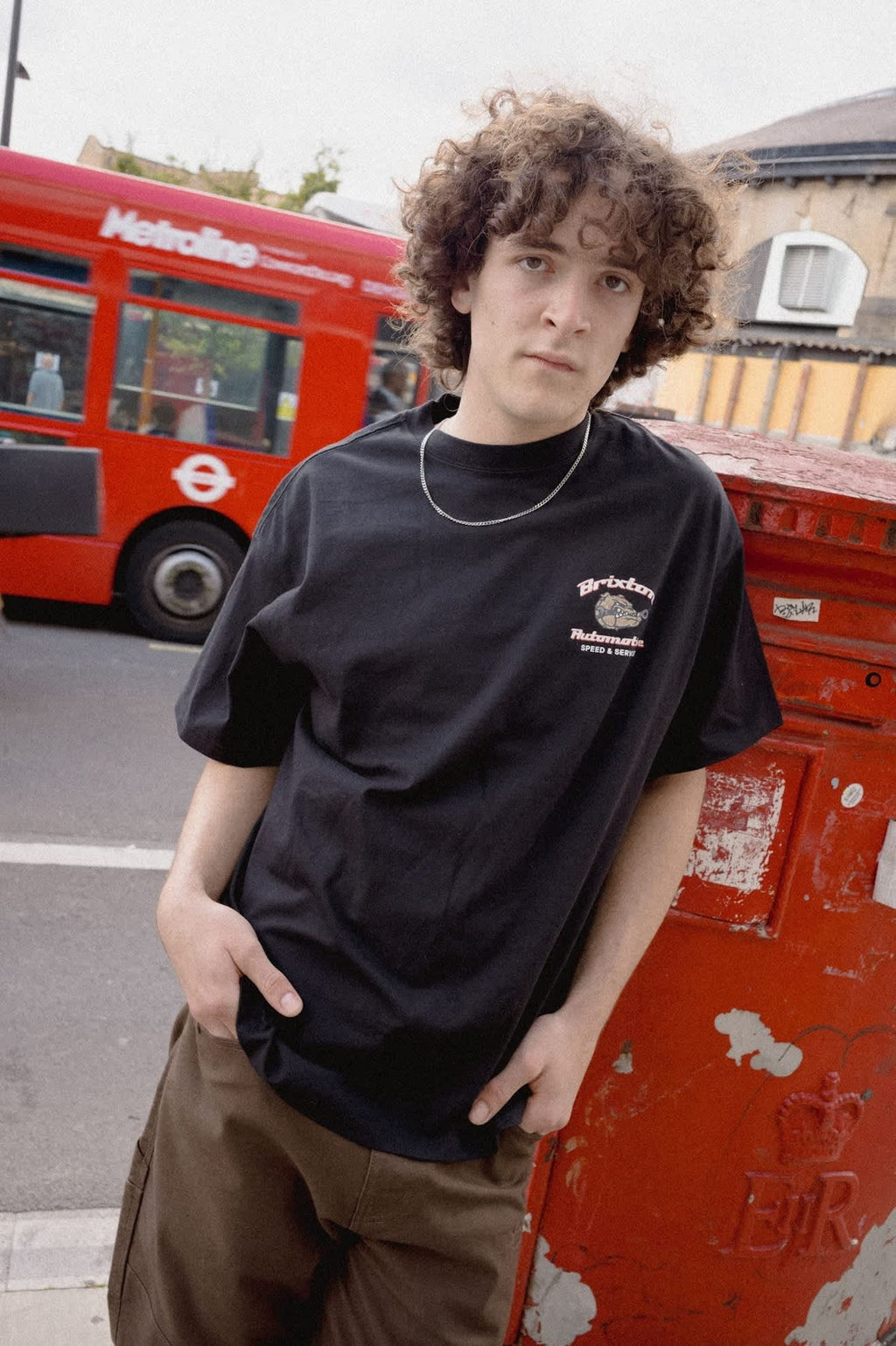 Brewster Oversized T-Shirt - Black