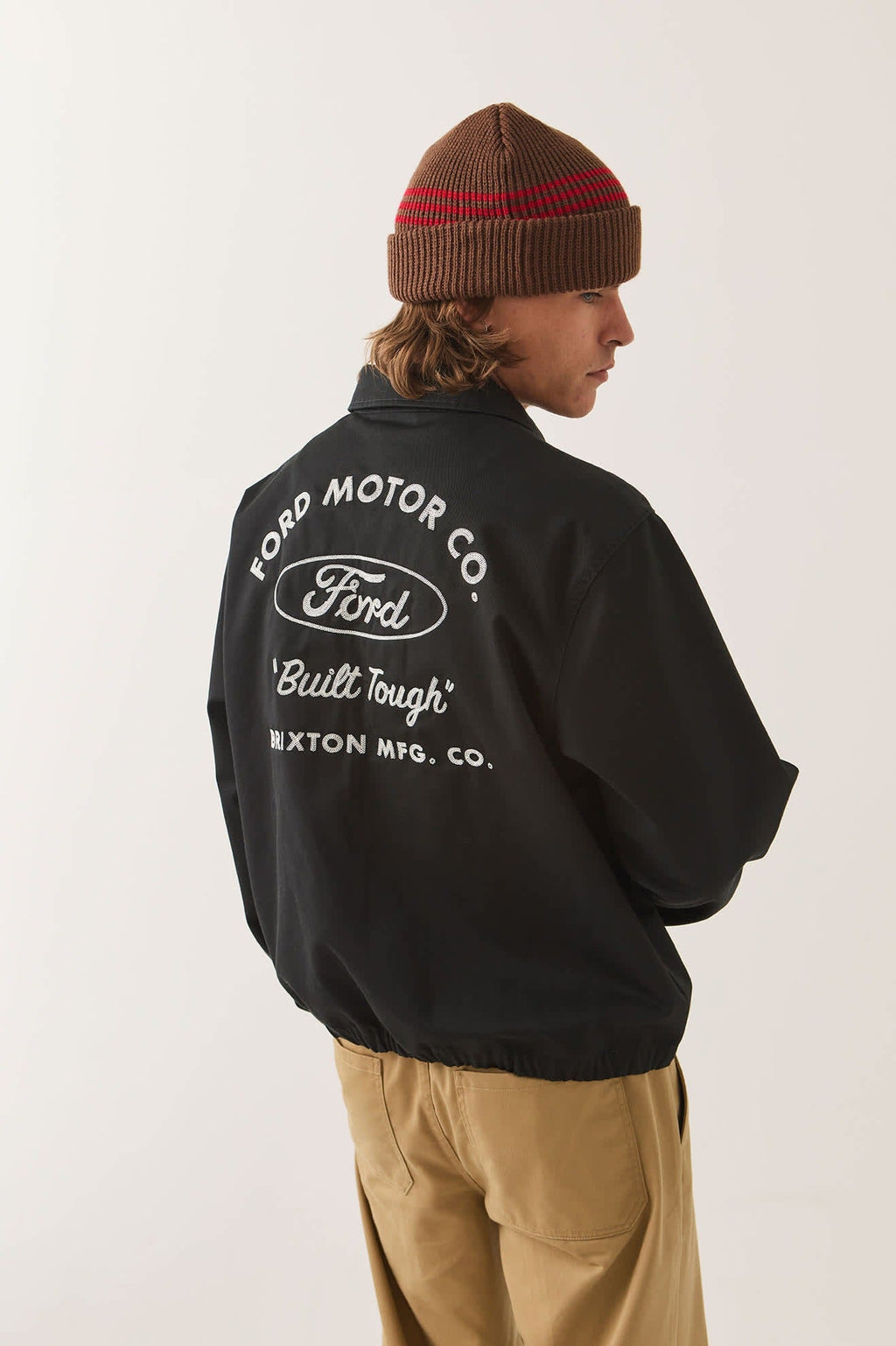 Ford Built Tough Harrington Jacket - Burnt Rubber