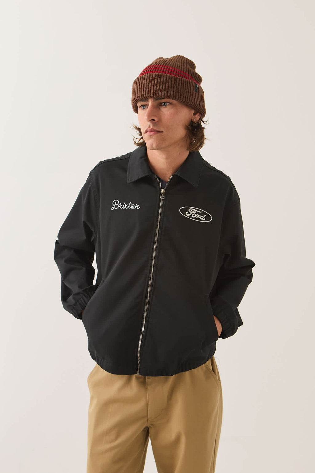 Ford Built Tough Harrington Jacket - Burnt Rubber