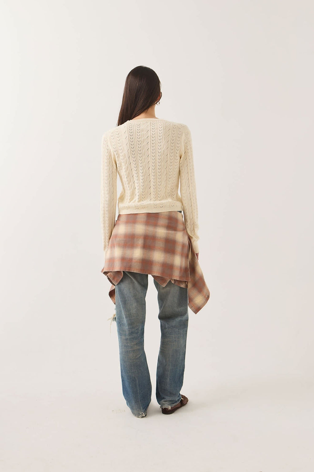 Bixby Lightweight Cardigan - Wax Paper