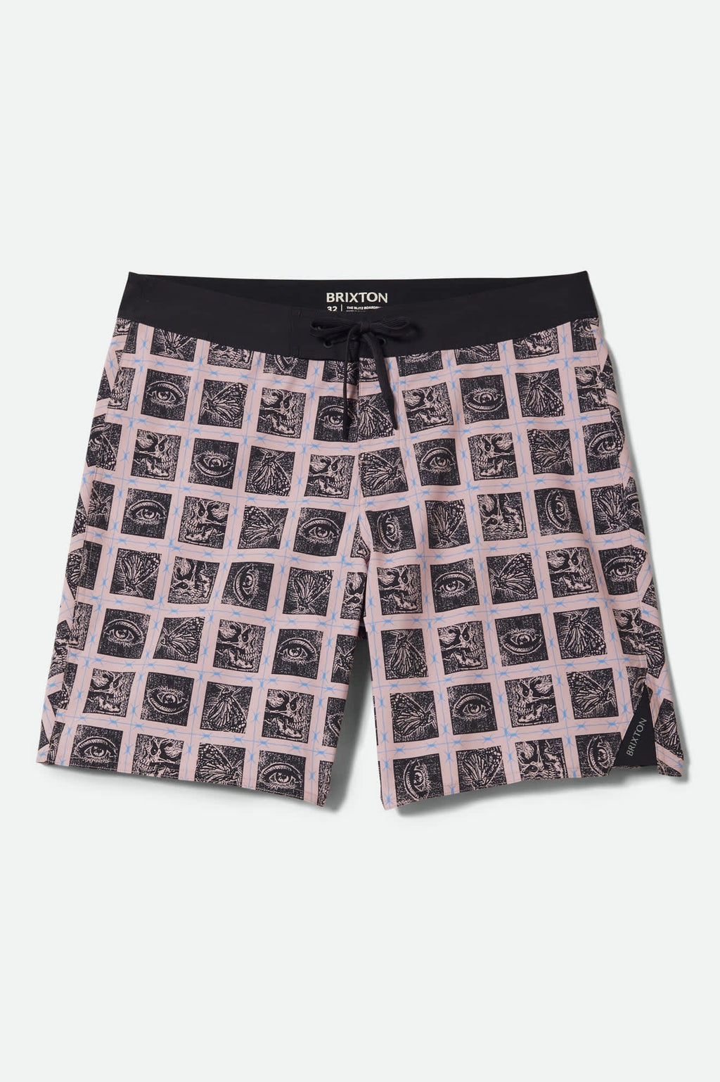 Blitz Boardshort 19" - Silver Pink/Black