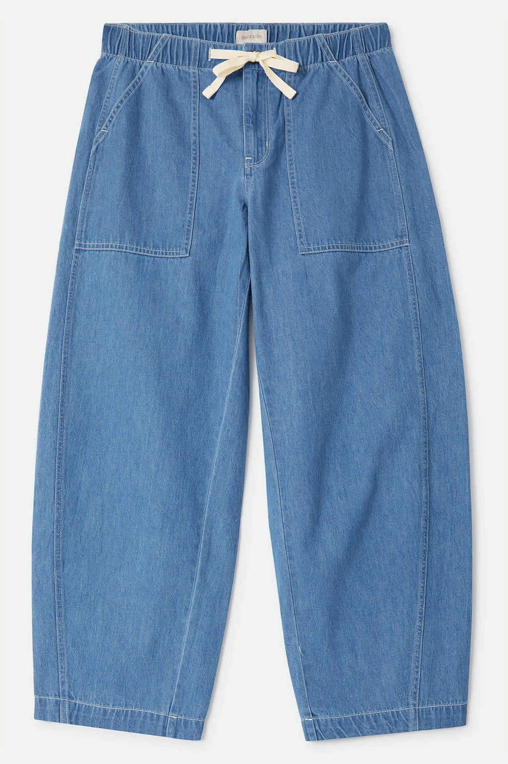 Utility Everyday Barrel Pant - Light Stone Wash