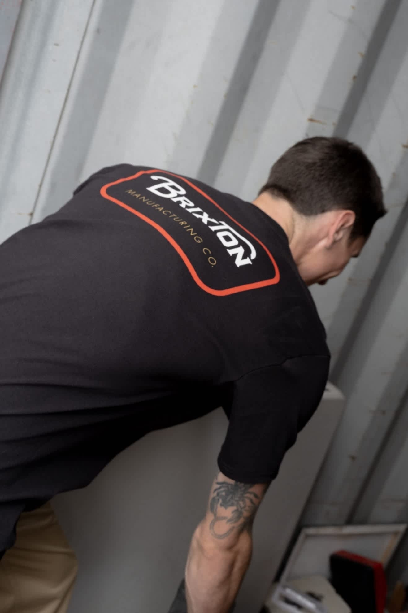 Grade Short Sleeve Standard T-Shirt - Black/Red/Copper