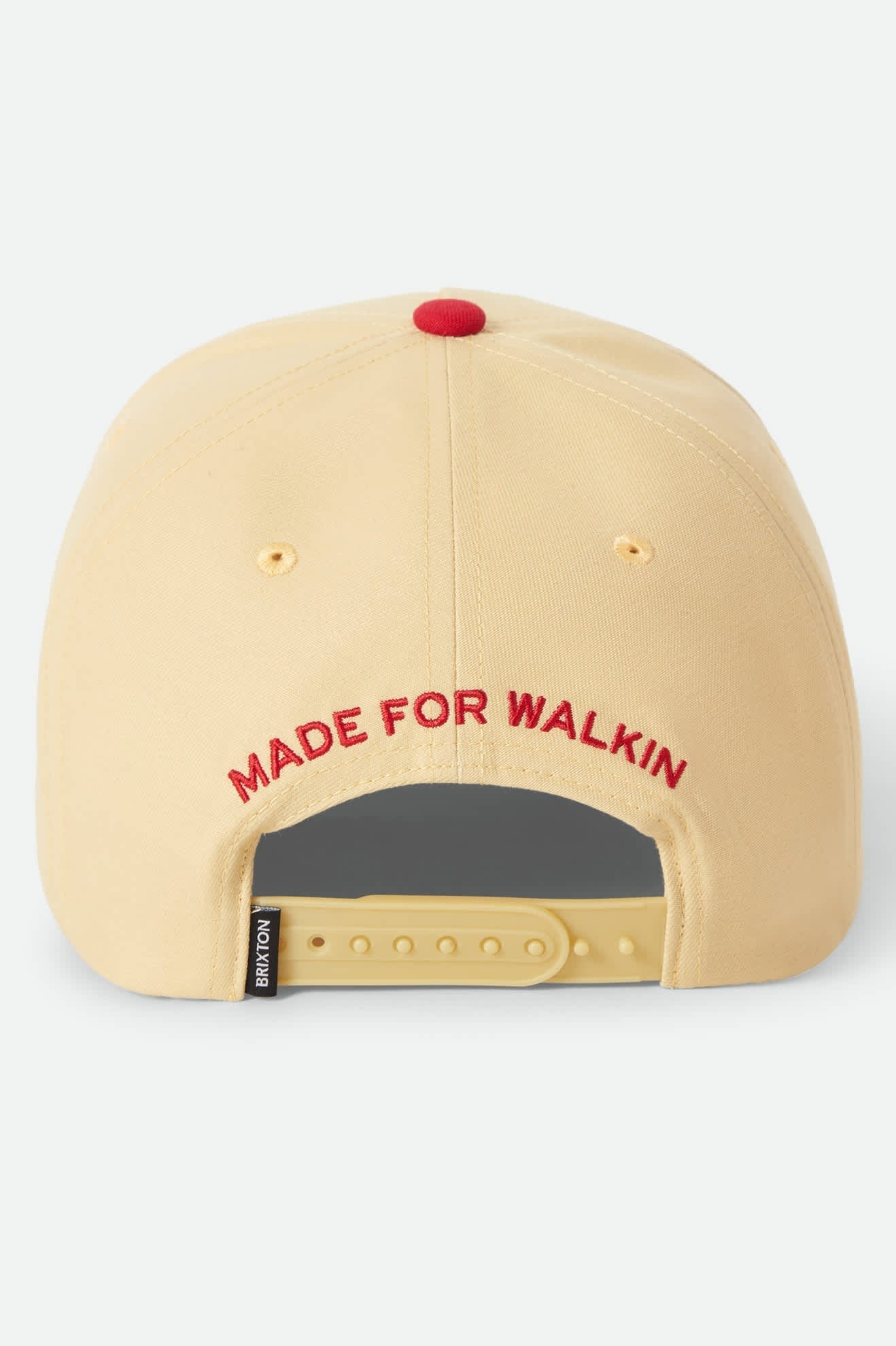 Two Boots Netplus Snapback - Celestial Yellow/Red