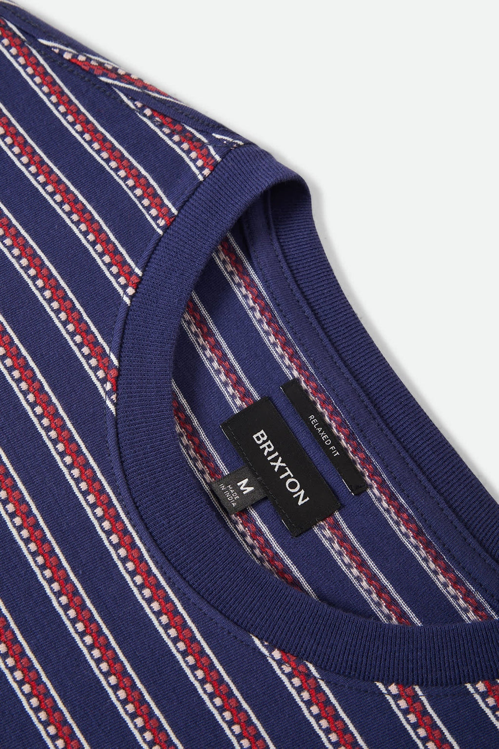 Poolside Pique Box Crop T-Shirt - Washed Navy