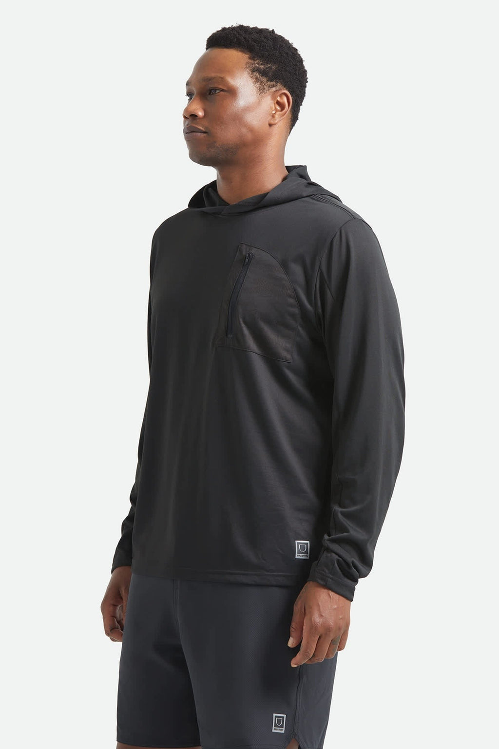 Journey Long Sleeve Sun Hoodie - Black
