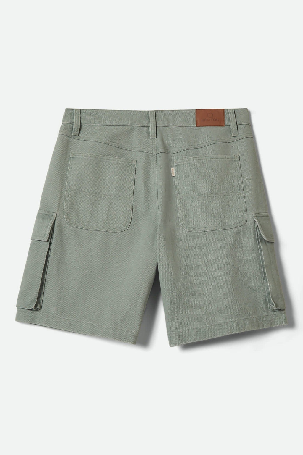 The Alba Baggy Carpenter Short - Washed Sage Green