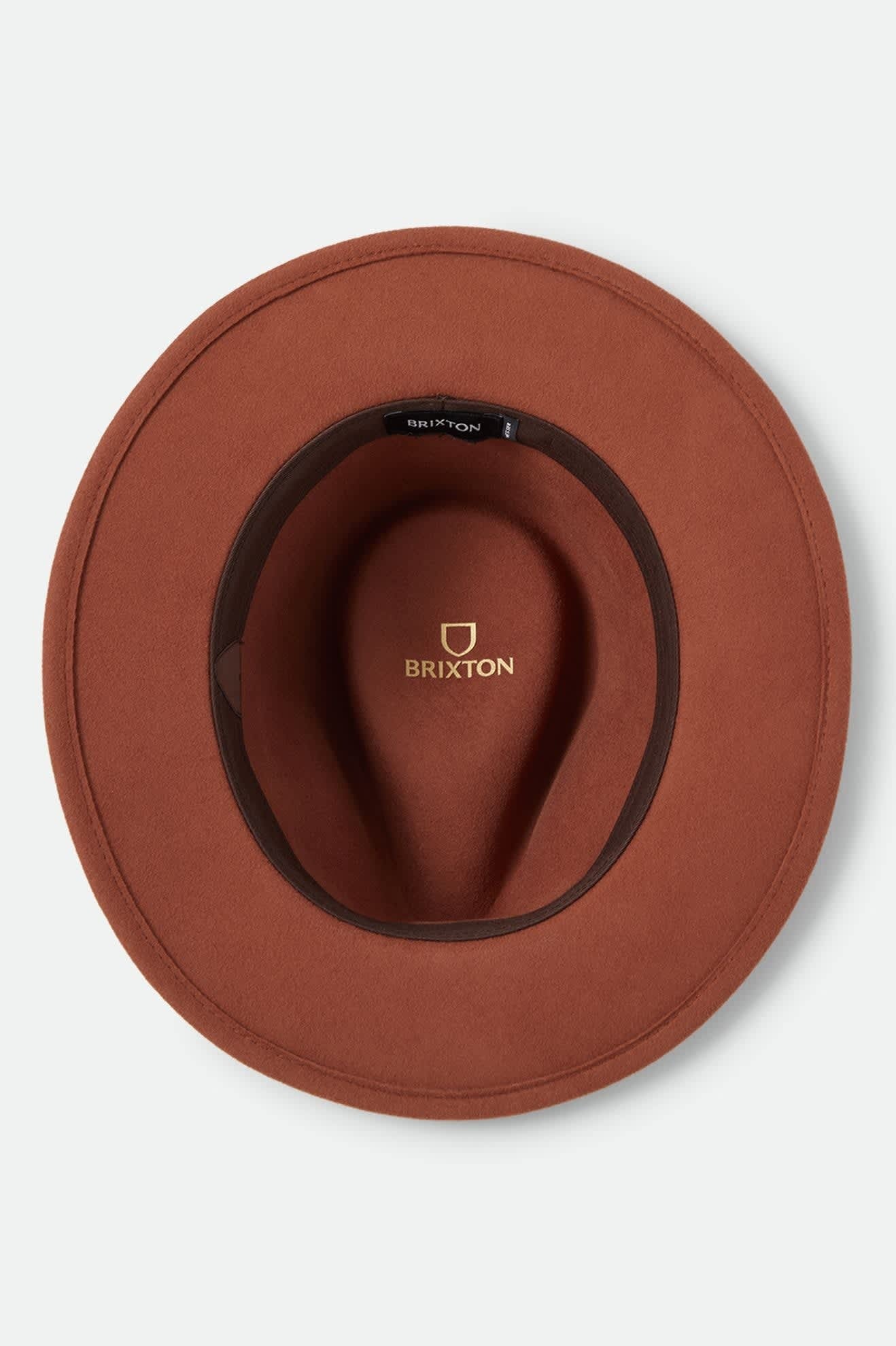 Messer Packable Fedora - Caramel/Walnut Brown