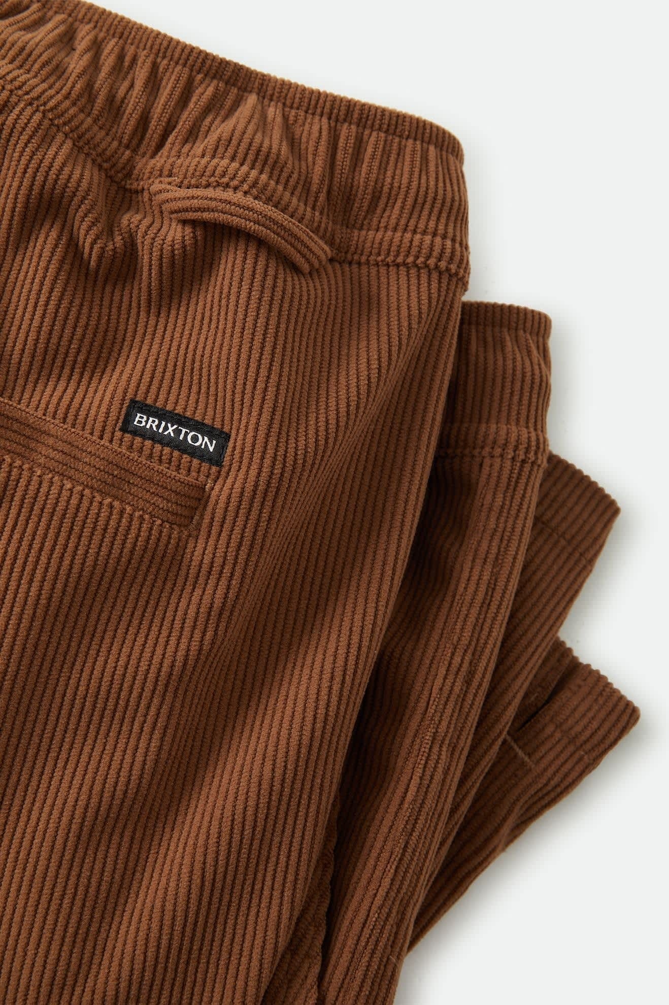 Everyday Corduroy Short - Tobacco Brown