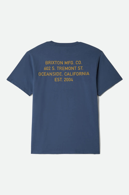 Gage S/S T-Shirt - Bering Sea Worn Wash