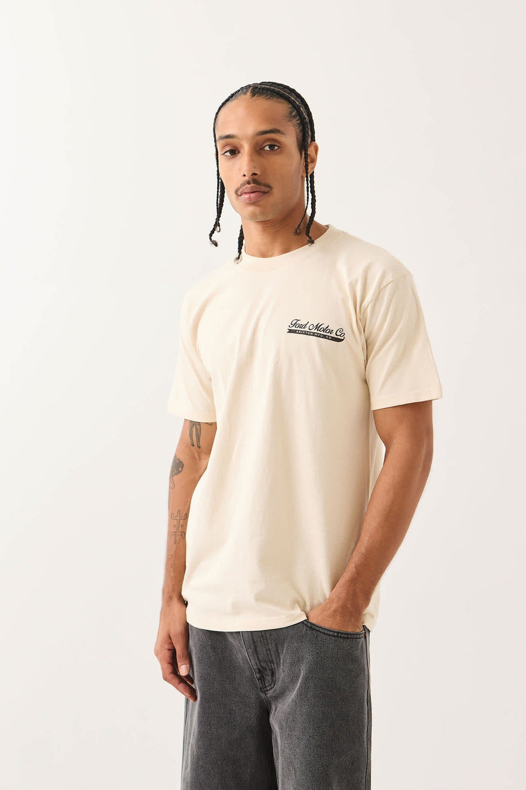 Ford 71 Pickup T-Shirt - Wimbledon White