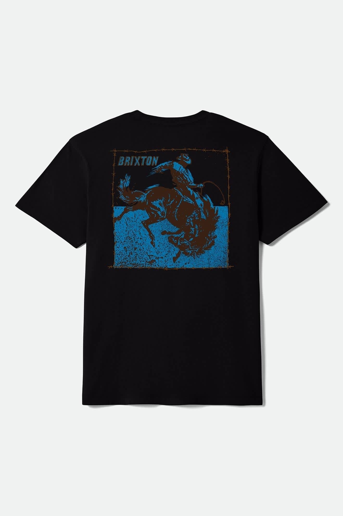 Madden Short Sleeve Standard T-Shirt - Black Worn Wash