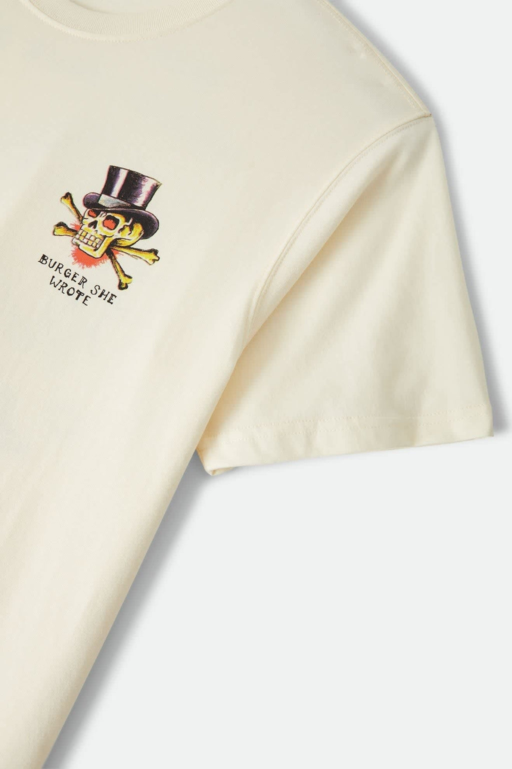 Burger She Wrote Standard T-Shirt - Natural