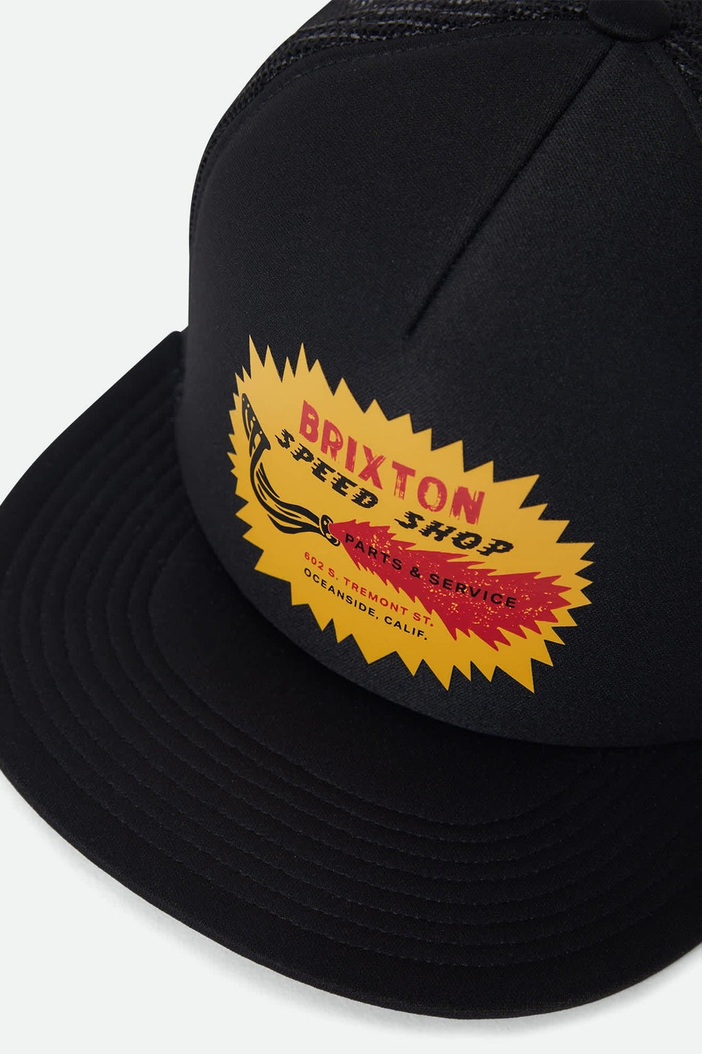 Mavis NetPlus Trucker Hat - Black/Black