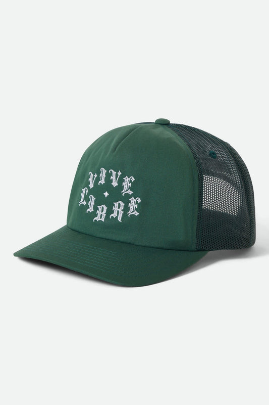 Vive Libre Trucker Hat - Primal Green/Primal Green