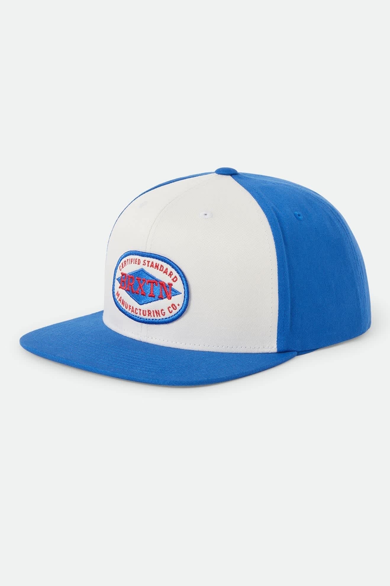 Meyers Snapback - Off White/Electric Indigo
