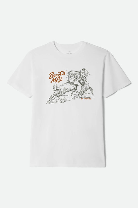 Wellston S/S Tailored T-Shirt - White
