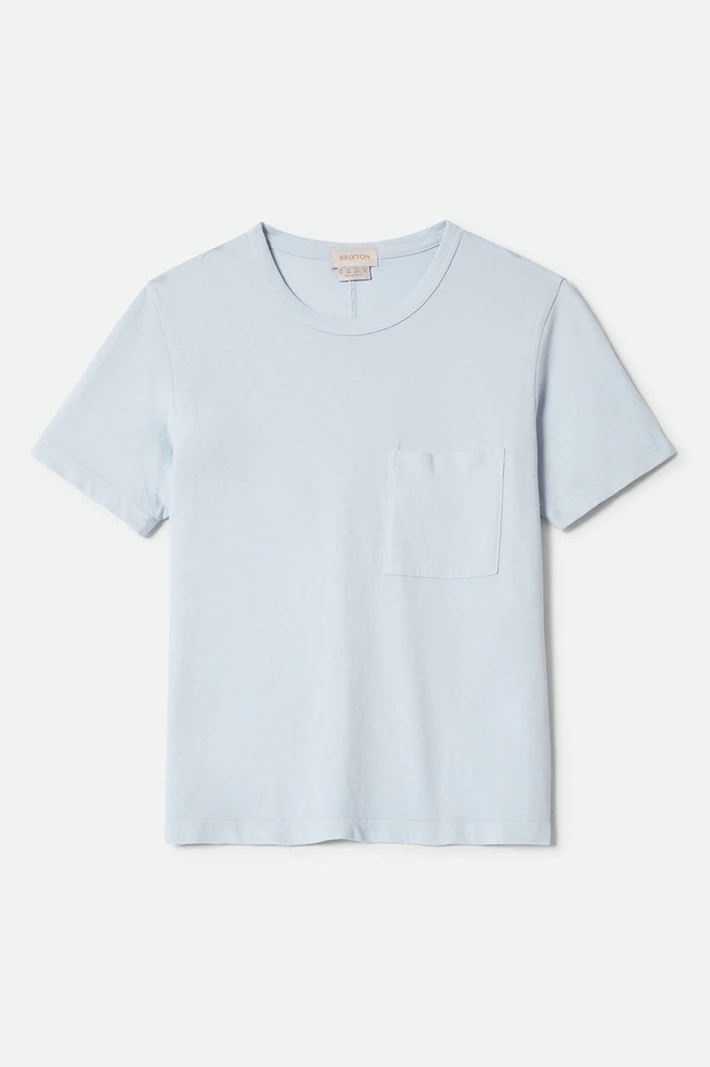 Carefree Organic Garment Dye Perfect T-Shirt - Blue Aura