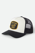 Hubal Netplus Trucker Hat - Black/Off White/Black