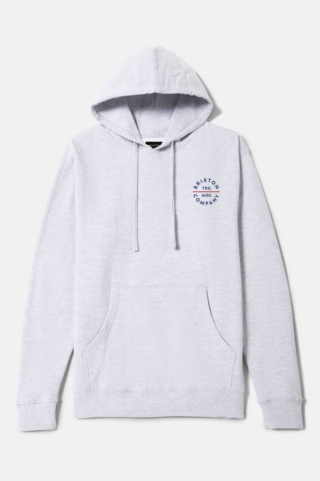 Pledge Hoodie - Heather Grey/Blue/Red