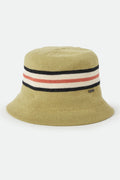 Redding Knit Packable Hat - Green Multi Stripe