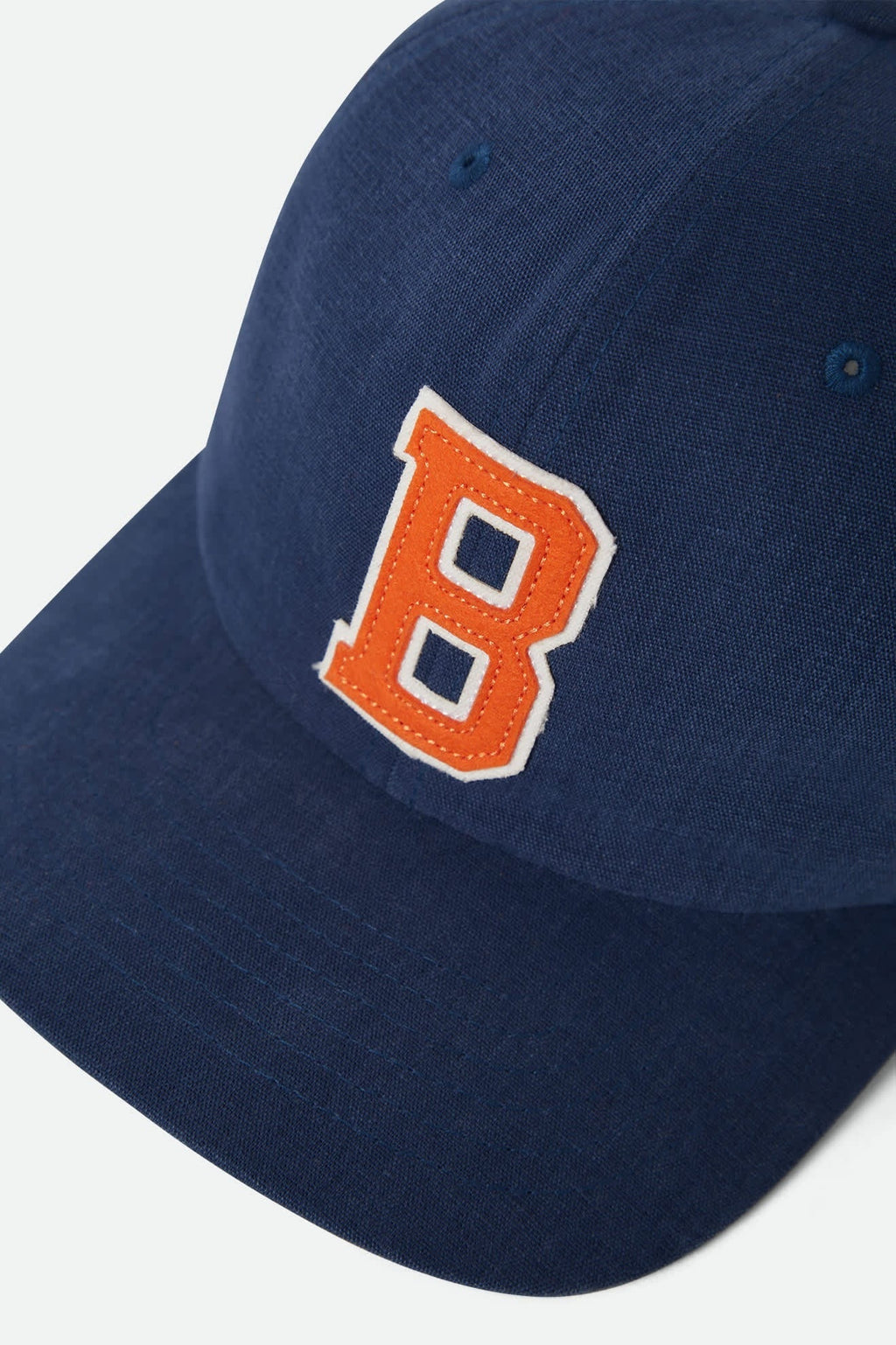 Big B Adjustable Hat - Midnight Blue/Orange