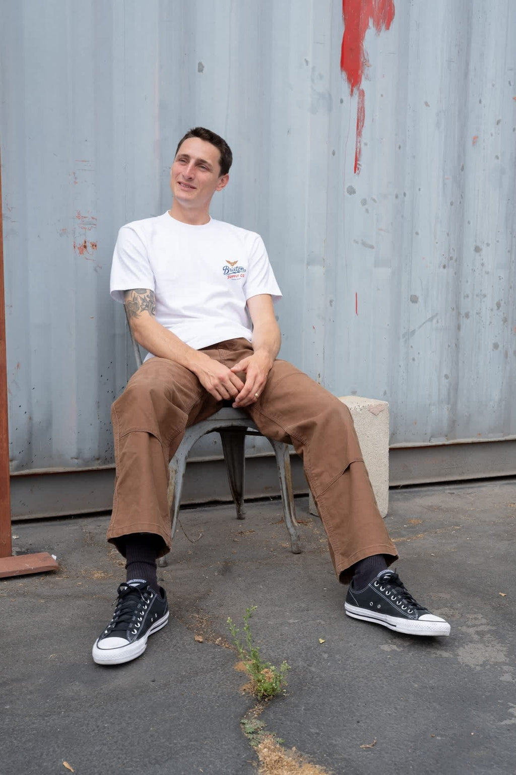 Wing And Wheel Supply Short Sleeve Standard T-Shirt - White