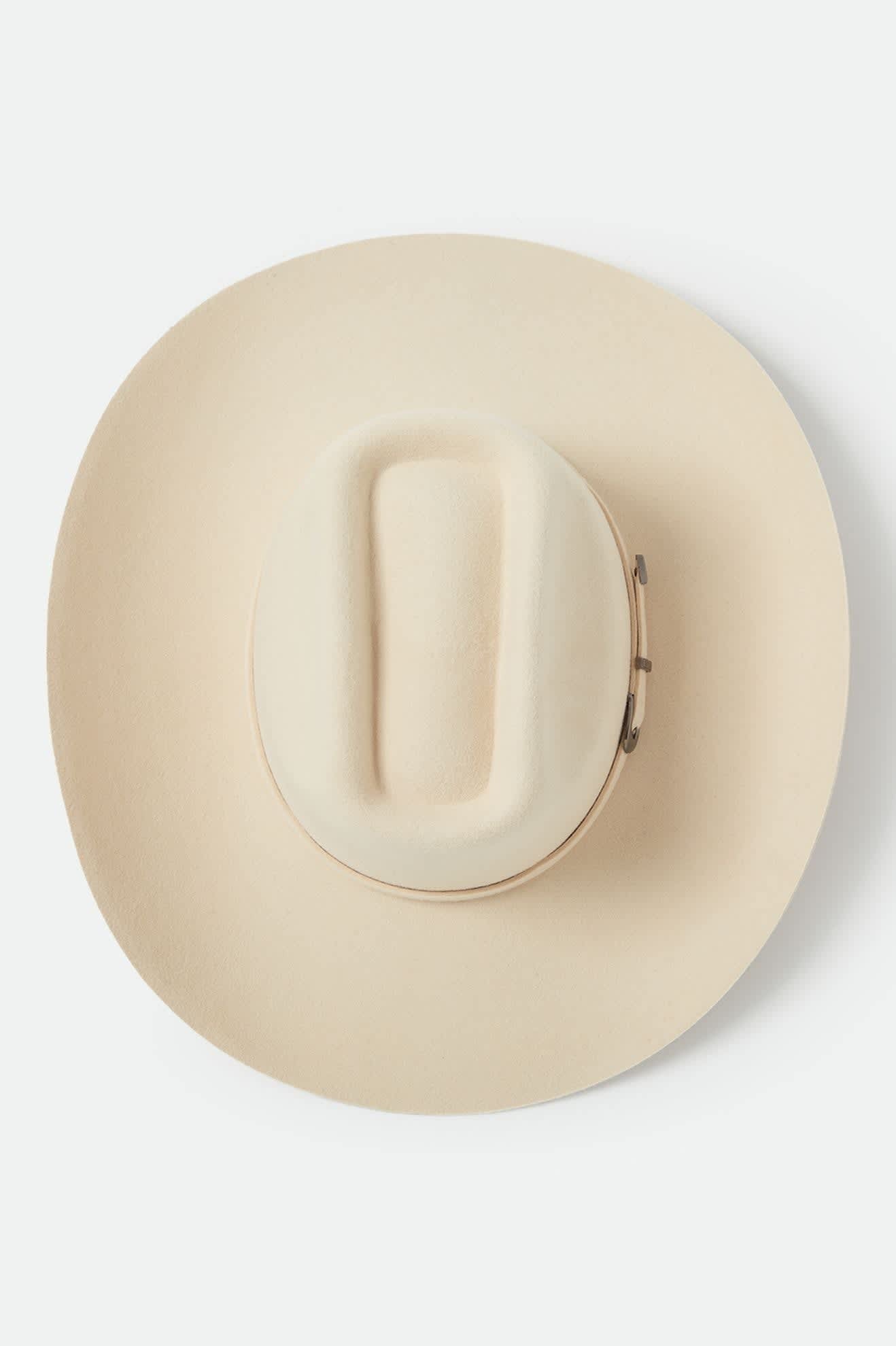 Prescott Brick Top Cowboy Hat - Wax Paper