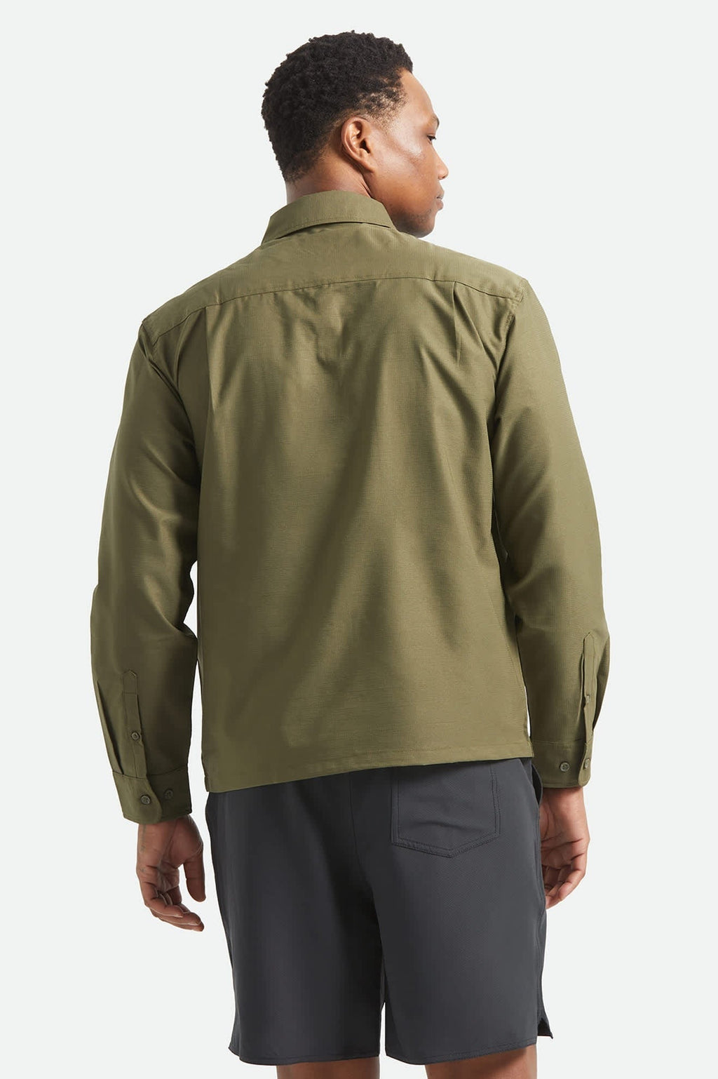 Journey Lightweight Long Sleeve Shirt - Dark Olive