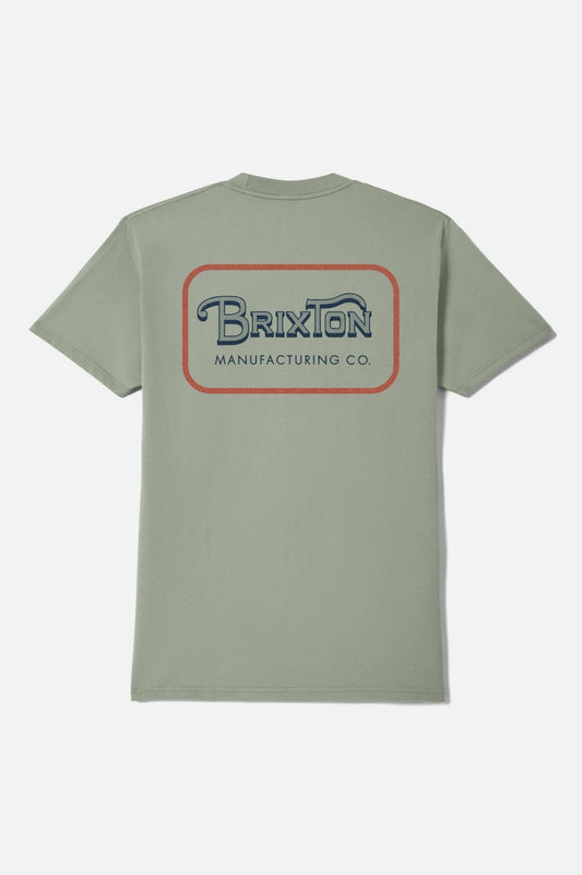 Grade Short Sleeve T-Shirt - Desert Green/Dark Navy/Amber Terrain
