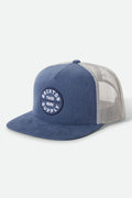 Oath Trucker Hat - Blue Chambray/White