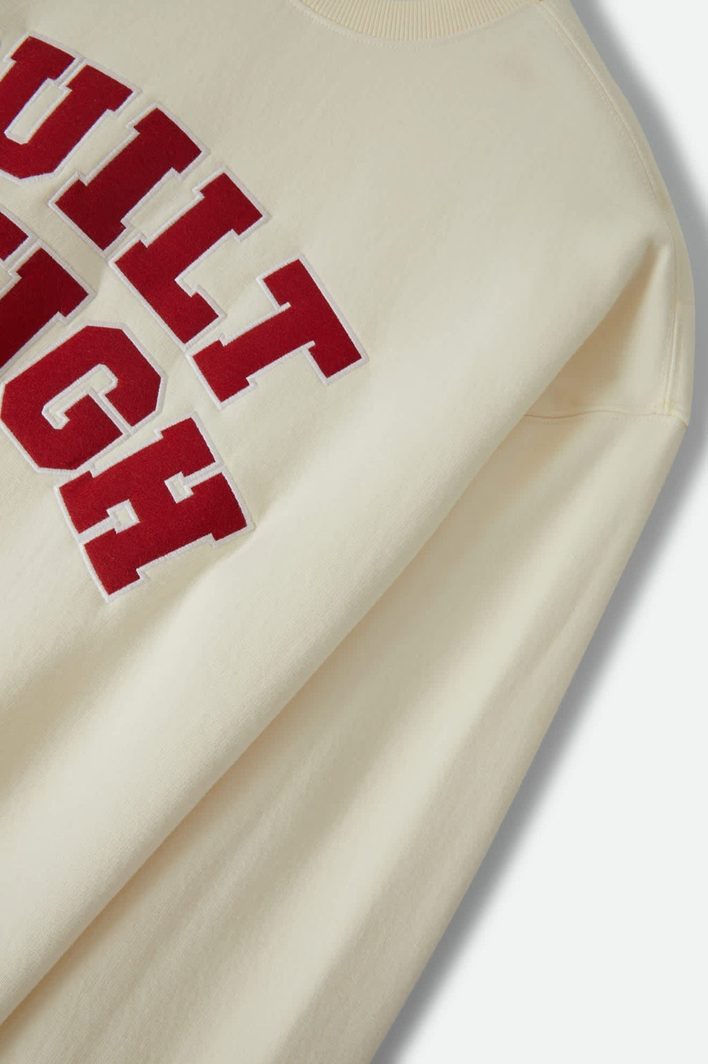 Ford Built Tough Crew Fleece - Wimbledon White