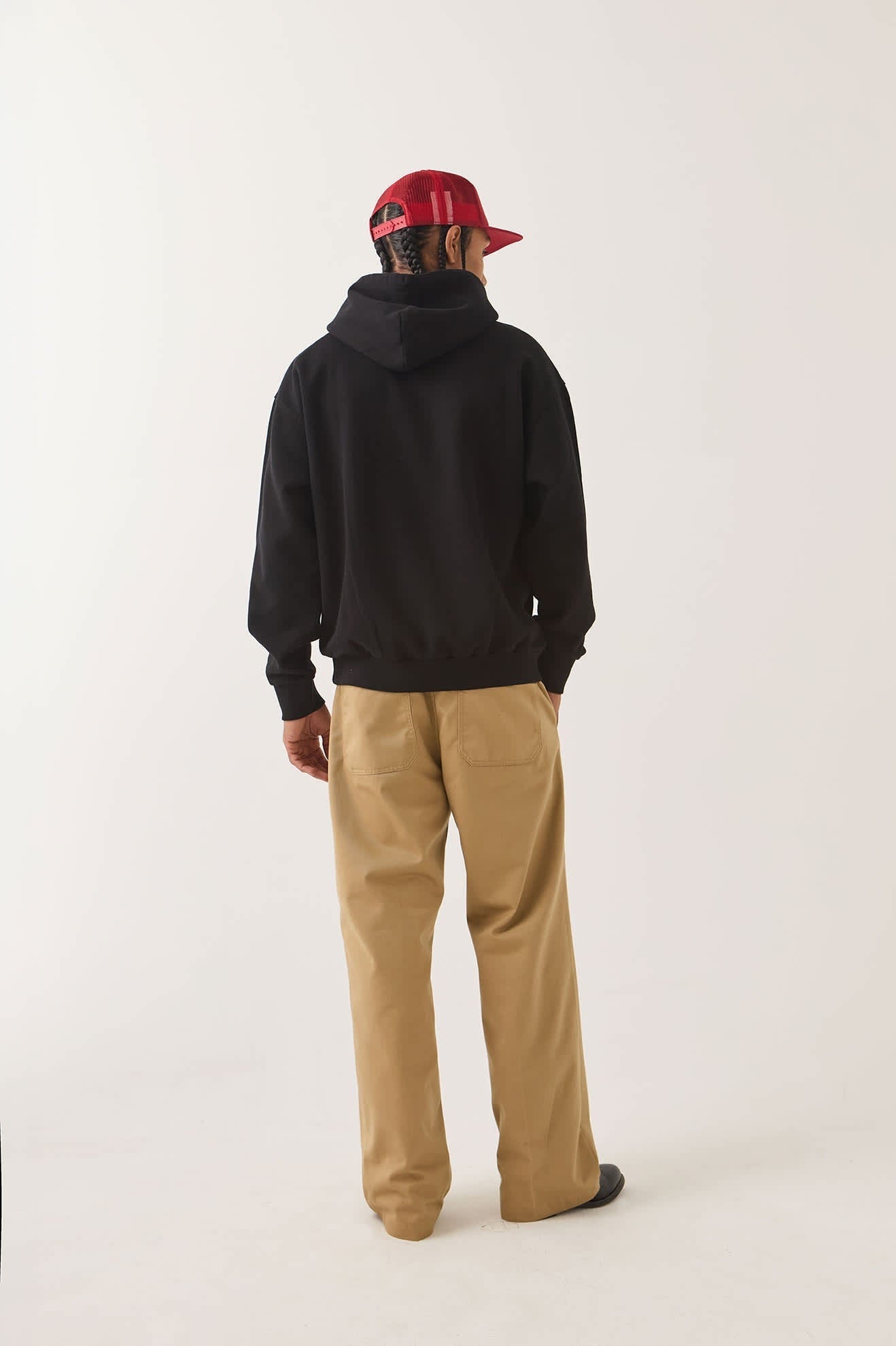 Brixton Baseline Hood Fleece - Black