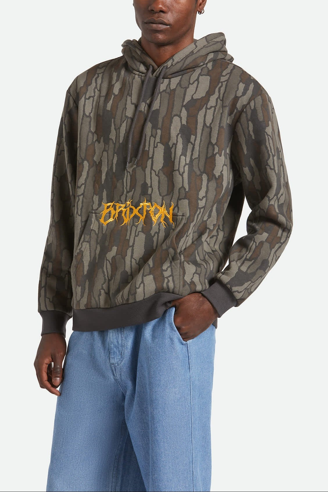 Void Hunter Hoodie - Bark Camo