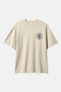 Upson Boxed Crop T-Shirt - Cream