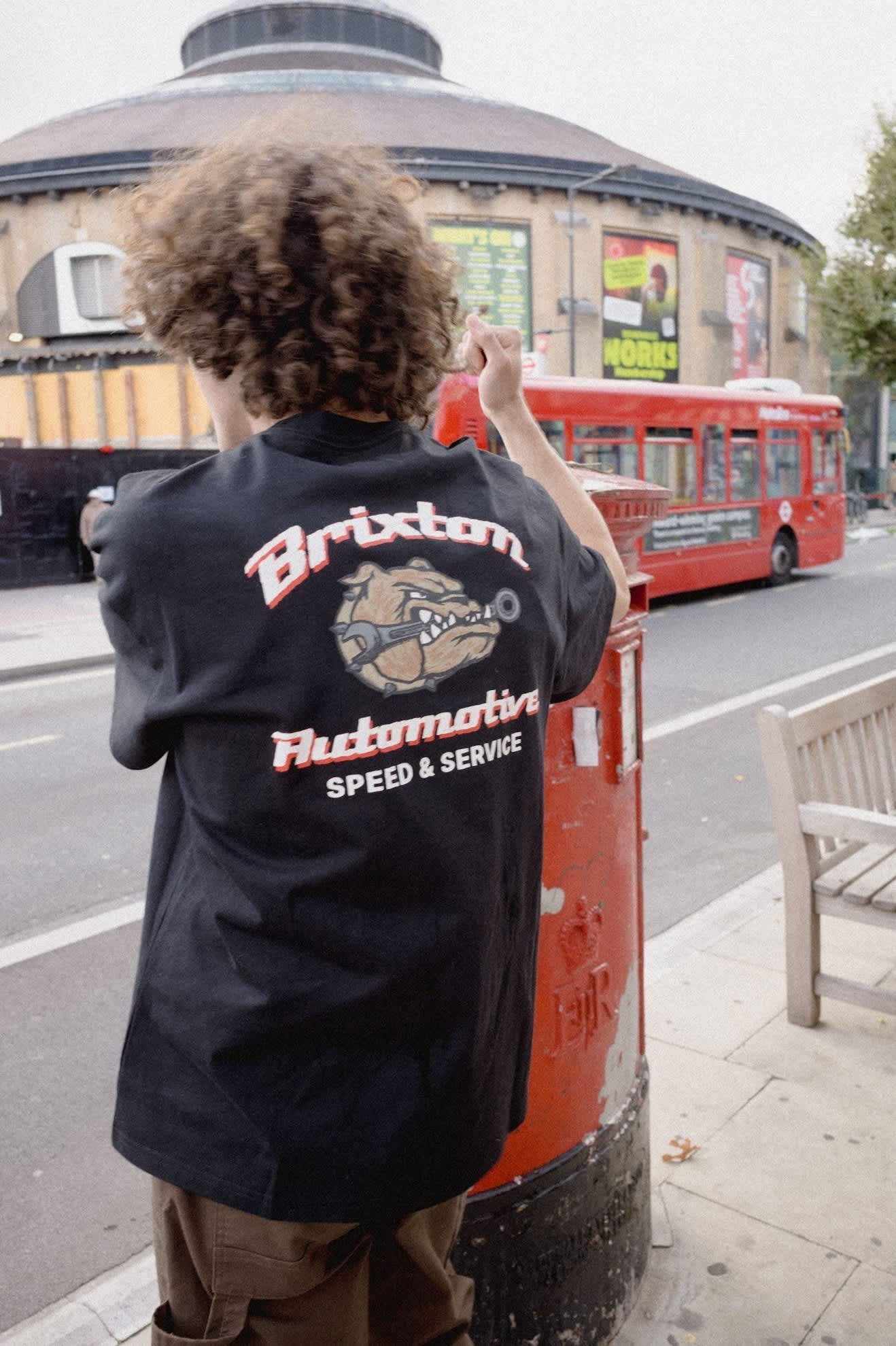 Brewster Oversized T-Shirt - Black