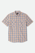 The Breezy Wayne Short Sleeve Shirt - Blue Multi Plaid