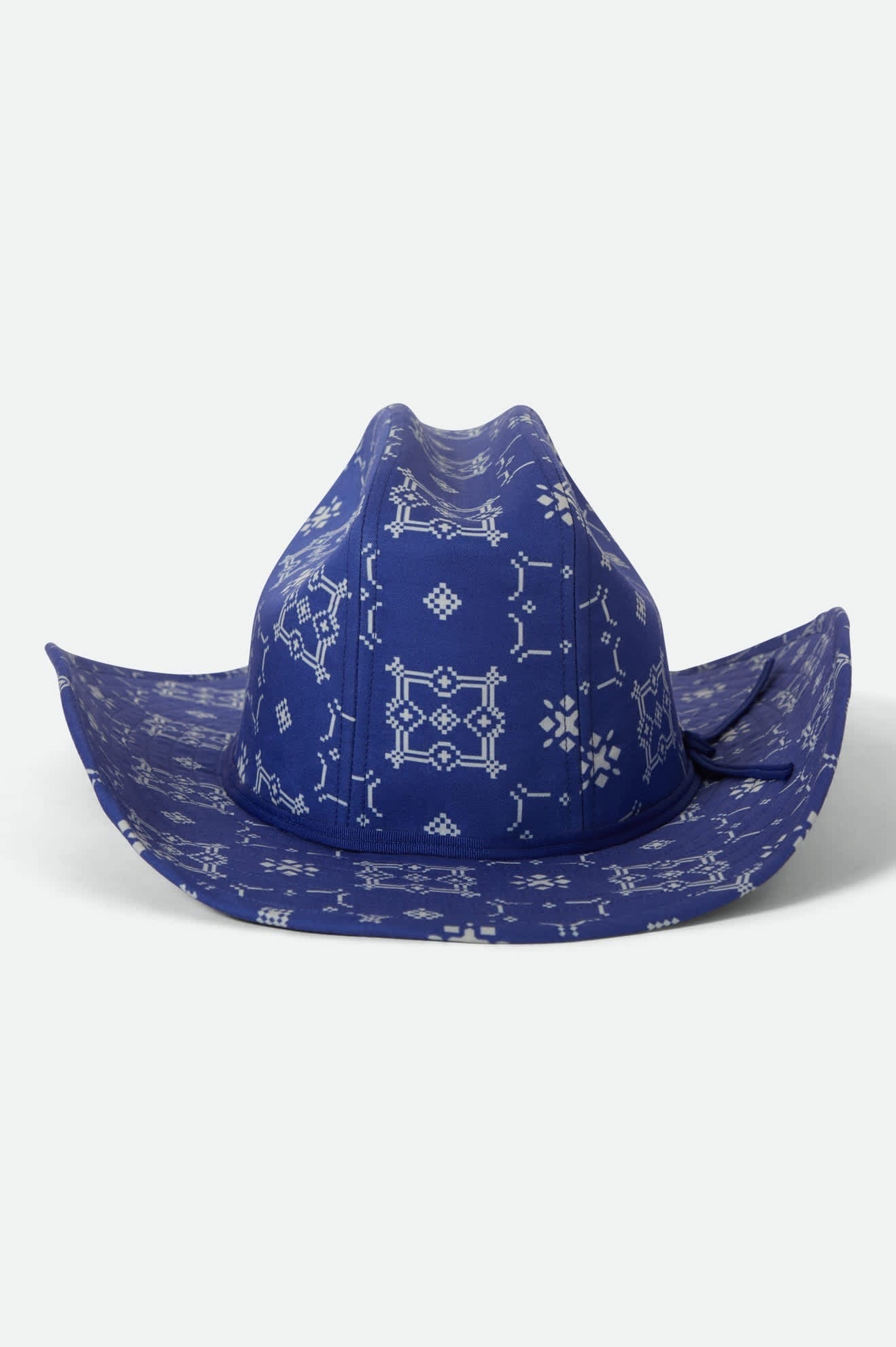 Odessa Cowboy Hat - Sunrise Blue/White